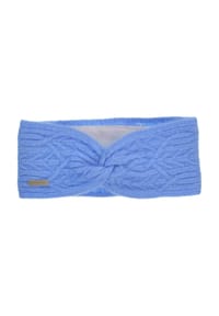 SEEBERGER - Cashmere-Cotton Stirnband in besonderem Zopfmuster 20058-0 - hellblau