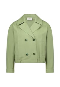CARTOON - Trenchcoat, Baumwolle, kurz, für Damen - 5711 GREEN EYES