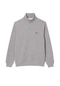LACOSTE - Strickpullover Pullover Troyer - grau