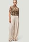 zero Mesh-Blumen-Shirt mit hohem Kragen Bild 4
