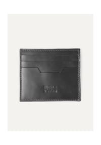 BUCKLE & SEAM - Leder Kartenetui STERLING, wasserdicht - Schwarz