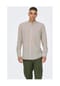ONLY & SONS Freizeithemd, Leinenanteil, Slim-Fit, Stehkragen, für Herren Bild 13