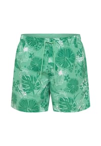 MANGUUN - Badeshorts Michael 16, Tunnelzug, für Herren - E347 GREEN SPRUCE