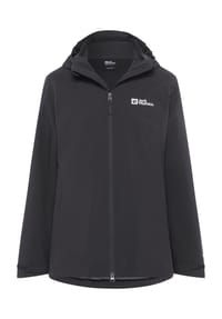 Jack Wolfskin - Funktionsjacke, windabweisend, Kapuze, für Damen - 6350 PHANTOM