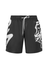 PLEIN SPORT - Jogging-Shorts - black
