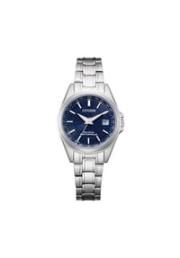 CITIZEN® RADIO CONTROLLED - Damenuhr "EC1180-81L" - SILBER