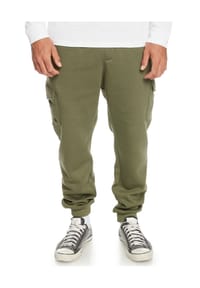QUIKSILVER - Cargohose Trackpant - grün