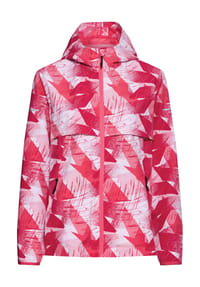 ALEX - Trainingsjacke Solid, reflektierend, für Damen - AOP ROUGE RED
