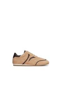 Kazar - Sneakers aus Wildleder mit Einsätzen aus Naturleder - Beige