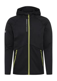 ALEX - Trainingsjacke Running, Stehkragen, für Herren - BLACK BEAUTY