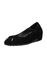 hōgl - Veloursleder Ballerinas - Schwarz