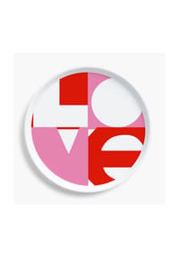 ppd - Frühstücksteller Love Graphic Trend Plate 15, Ø 15 cm - Mehrfarbig