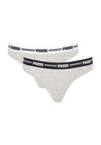 PUMA® - String, 2er-Pack, sportiv, Marken-Bund, für Damen - 200 BLACK