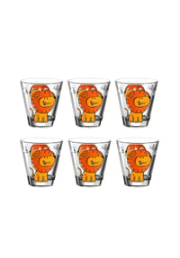 LEONARDO Kinderbecher Bambini 215 ml 6er Set - BAMBINI - gelb