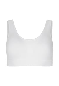 JOCKEY® - Modern Seamfree Core Bralette, breite Träger, für Damen - 100 WHITE