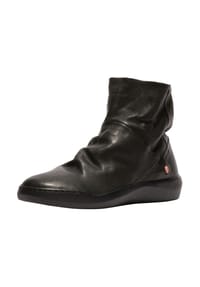 softinos® - Leder Stiefelette - Schwarz