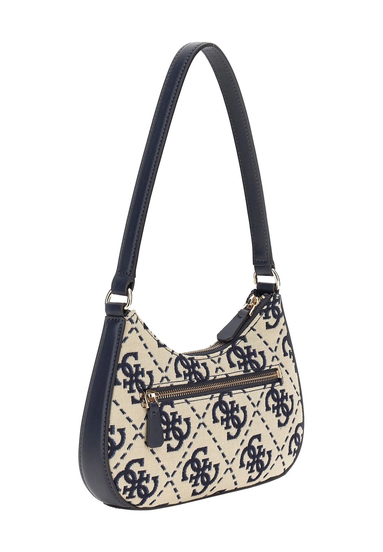 GUESS RUMA Schultertasche, Logo-Muster, Emblem, für Damen | GALERIA 