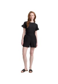 DENIM TOM TAILOR - Stoffshorts, Eingrifftaschen, für Damen - 14482 DEEP BLACK