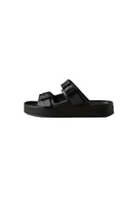 Calvin Klein - Pantoletten, Schnalle, für Herren - 0GJ  TRIPLE BLACK