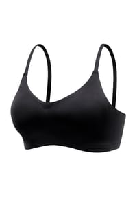 LASCANA - Perfect Basics Bralette, bügellos, blickdicht, für Damen - 1121 LEO PRINT