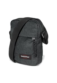 EASTPAK® THE ONE - Umhängetasche "The One", Reißverschlussfach, Logo-Patch - 77H BLACK DENIM