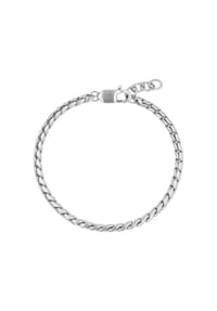 TOM TAILOR - Herren Armband, Edelstahl - SILBER