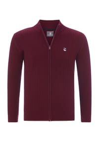 JAN VANDERSTORM - Strickjacke ONERVA - dunkelrot