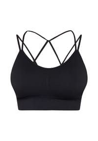 ALEX - Sport-BH Fitness, Doppelträger, für Damen - BLACK BEAUTY