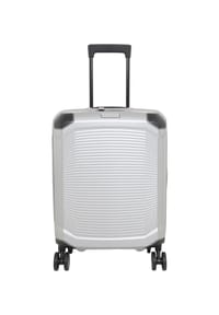 travelite MILLENIUM - 4-Doppelrollen-Trolley, Hartschale, Handgepäck - 056 HELGRAU