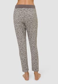 für Pyjama-Hose, | TAILOR Animal-Print, Eingriffstaschen, TOM GALERIA Damen