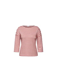CECIL - Shirt, U-Boot-Ausschnitt, 3/4-Arm, für Damen - 36099 GRANITA RED