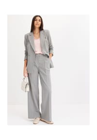 Witt - Blazer - steingrau-weiß-gestreift