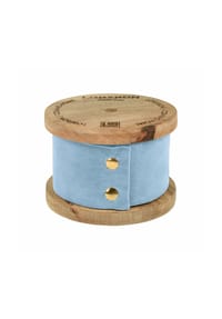 LOBERON Samtband Phaedra blau - Geschenkedekoration - blau