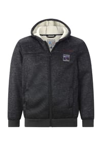 JAN VANDERSTORM - Sweatjacke MIKRIKSON - dunkelgrau