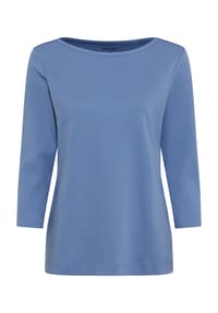 GALERIA - Shirt "Anja", 3/4-Arm, U-Boot-Ausschnitt, für Damen - BLACK
