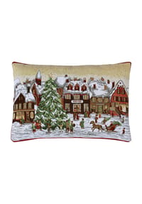 GALERIA home - Zierkissen "Dorf" - MEHRFARBIG