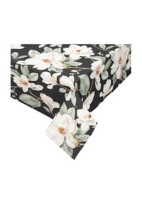 SPRÜGEL - Tischdecke MAGNOLIA - 5A SCHWARZ