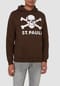 Fanartikel Hoodie FC St. Pauli, Frontprint, Rippbündchen, für Herren Bild 2