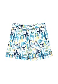 NINI® - Shorts Safari - blau gelb weiß
