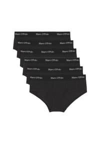 Marc O'Polo - Panty 6er Pack Essentials - Schwarz