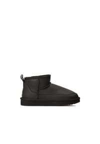 Kazar - Schneestiefel aus Leder mit Wollisolierung - Schwarz