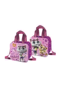 COFI - 44 Cats Handtasche Praktische Schultertasche für Alltag und Freizeit - Rosa Onesize