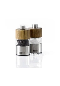 AdHoc® - Pfeffer- und Salzmühle, 2-teilig - SILBER