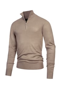 JEFF - Strickpullover Frankie - Black