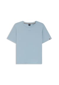 BOSS - Schlafanzug-Oberteil, Baumwoll-Stretch-Mix, für Damen - 459 LIGHT BLUE