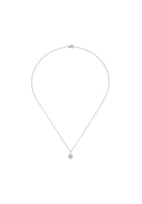 SMART JEWEL® - Kette Anhänger Blüte, Zirkonia Steine, Silber 925 - gold