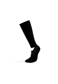 MUNADUNA - Elegante Ballett-/Yoga-Kniestrümpfe – Anti-Rutsch Yoga-Socken,Anti-Rutsch,PVC-Noppen - Grau (Typ R)