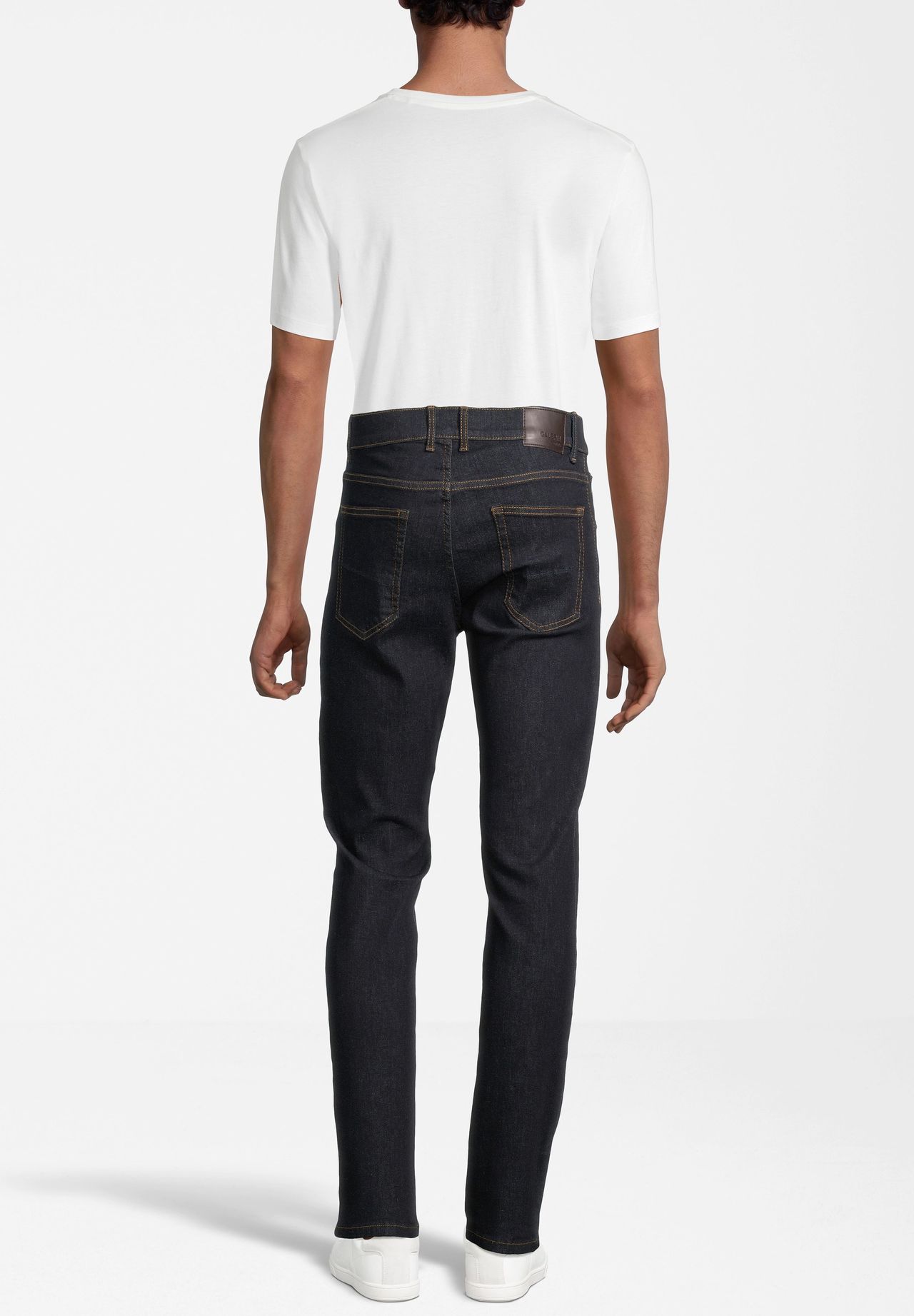 GALERIA essentials Jeanshose, Five-Pocket, Label, für Herren | GALERIA