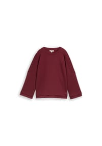 TOM TAILOR - Sweatshirt, Layering-Look, für Damen - 10342 PREPPY PLUM
