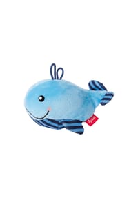 sigikid® - Rassel-Greifling RedStars ,  für Babys und Kleinkinder - blau